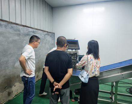 赴河北河南考察饺子使用设备